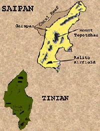 Saipan Map